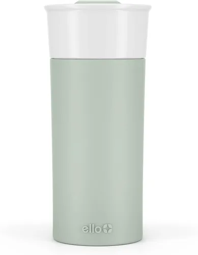 Miniatura 10 de Termo de viaje Ogden de Ello, de cerámica sin BPA, con tapa, 16 oz