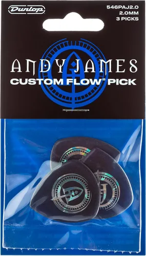 Miniatura 4 de Dunlop Andy Andy James Flow® Jumbo Pick 2.0MM - Paquete de 3