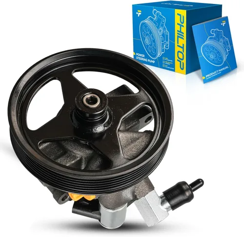 Miniatura 13 de PHILTOP 215345 Bomba de dirección asistida con polea, apta para Corolla 2003-2008; Matrix; Vibe, Reemplazar OE 215345, 4236, 4236C, 4431002101