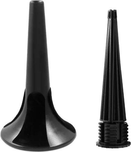 Miniatura 3 de Bonsicoky Soporte portátil para clarinete negro, soporte para clarinete con base plegable de 5 patas (1 unidad)
