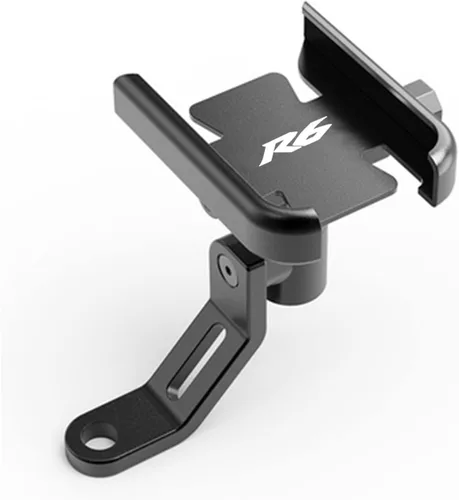 Miniatura 18 de Soporte de teléfono para YZFR1 YZFR3 YZFR6 YZFR25 YZF R1 R3 R6 R25 motocicleta CNC Accesorios Espejo Espejo Teléfono móvil Soporte Espejo Teléfono