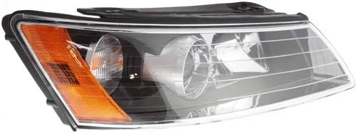 Miniatura 4 de Garage-Pro Faro delantero lateral del conductor y del pasajero para Hyundai Sonata 2006-2008 halógeno con bombillas para GL, GLS, Limited, LX y SE