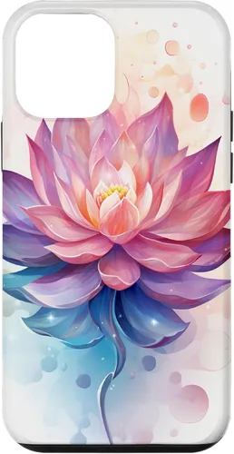 Miniatura 16 de Funda para iPhone 14 Pro Max Lotus Flower Symbol of Beauty and Spirituality Illustration Case