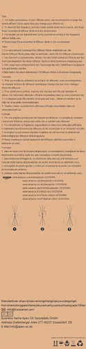 Miniatura 8 de HOSSIAN 50 varillas difusoras de varillas de 7.87 pulgadas de ratán natural, repuesto de difusor de varillas de color primario
