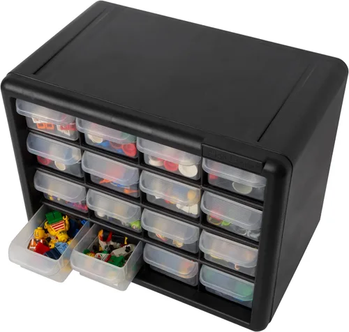 Miniatura 10 de Akro-Mils 10116 16 piezas de plástico de herramientas de almacenamiento y Gabinete para manualidades cajón, 10.5 pulgadas x 8.5 pulgadas x 6.5