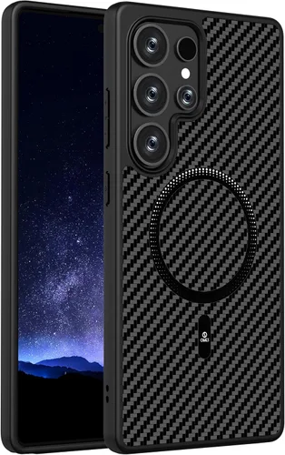 Miniatura 12 de ONES Funda delgada para iPhone 11 Pro Max, cubierta ultra delgada con patrón de fibra de carbono, funda protectora a prueba de golpes con diseño