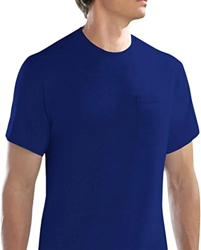 Miniatura 2 de Fruit of the Loom - Camiseta de cuello redondo, bolsillo, para hombre (4 unidades), M, Assorted Earth Tones