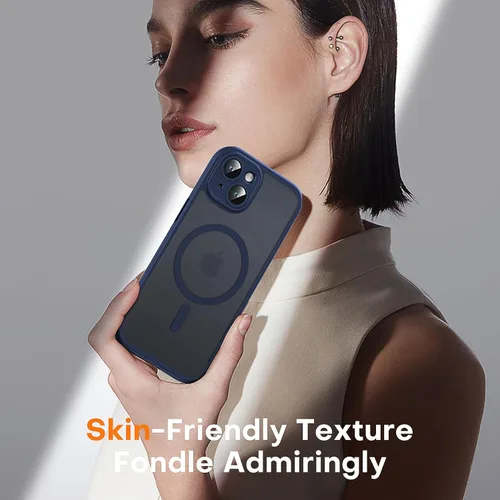 Miniatura 264 de TOCOL Funda para iPhone 11, compatible con Magsafe, protección completa de cámara, imanes integrados, protección contra caídas, funda translúcida
