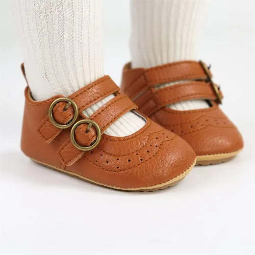 Miniatura 3 de Meckior Zapatos deportivos para bebé y niñas, suela suave, con lazo, princesa, vestido de boda, Mary Jane, planos, para recién nacidos, ligeros