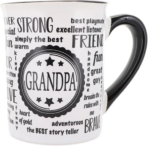 Cottage Creek Tazas – Taza de café grande de cerámica para abuelos – Taza de cerámica ideal para cocina, oficina y decoración del hogar – Regalos