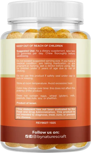 Miniatura 9 de Gomitas de apoyo inmunológico de curcumina de cúrcuma, gomitas de cúrcuma para apoyo articular y cuidado avanzado de la piel, con suplemento