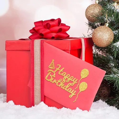 Miniatura 3 de INFUNLY 15 piezas troqueladas de palabras para hacer tarjetas, bendición, palabra, troqueles de corte de metal, felicitaciones, troquelados, feliz