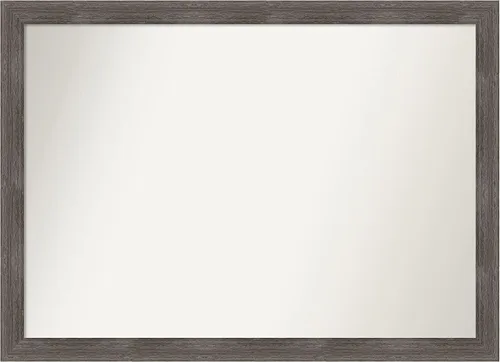 Miniatura 142 de Amanti Art Espejo personalizado, espejo de baño gris plomo a rayas, espejo de pared o espejo de tocador de baño sobre el fregadero