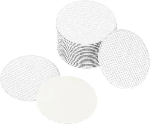 Miniatura 17 de PATIKIL Revestimiento de tapa de papel de aluminio de 3.32 pulgadas, 150 piezas resistentes a la inducción de manipulaciones selladoras térmicas