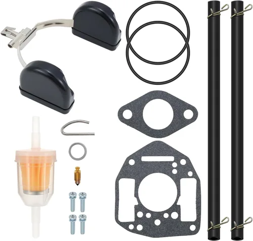 Kit de rebuit compatible con kit de reparación de carburador 146-0657 para Onan 146-0657 P216G P218G P220G P224G Carb para Nikki Performer 16 18 20