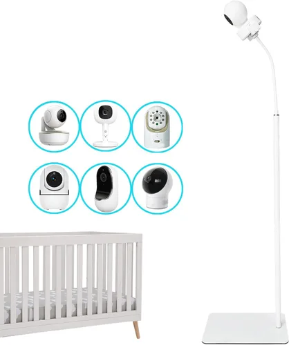 GUCHO Soporte de pie para monitor de bebé compatible con Hello Baby, Infant Optics DXR-8 Pro, Nanit Pro, UKSUP, Vtech, OKAIDI Baby Monitor, Soporte