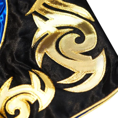Miniatura 5 de SIAMKICK Pantalones cortos de Muay Thai para niños (4 años a 10 años), boxeo, kickboxing, artes marciales mixtas para niños y niñas