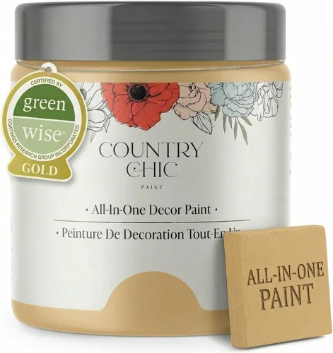 Miniatura 71 de Country Chic Pintura todo en uno estilo tiza para muebles, gabinetes, decoración del hogar, ecológica, acabado mate, imprimación incorporada y capa