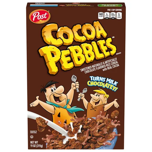 Miniatura 14 de Post Cocoa PEBBLES - Cereal de desayuno, tazas individuales portátiles para llevar, cereales sin gluten, 2.0 onzas (paquete de 12)
