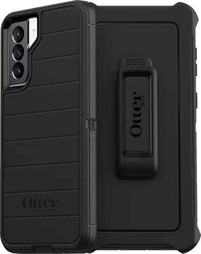 OtterBox Defender Series Estuche Resistente y Funda para Samsung Galaxy S21 5G (NO Plus/FE/Ultra) Embalaje No Comercial - Negro - con Defensa