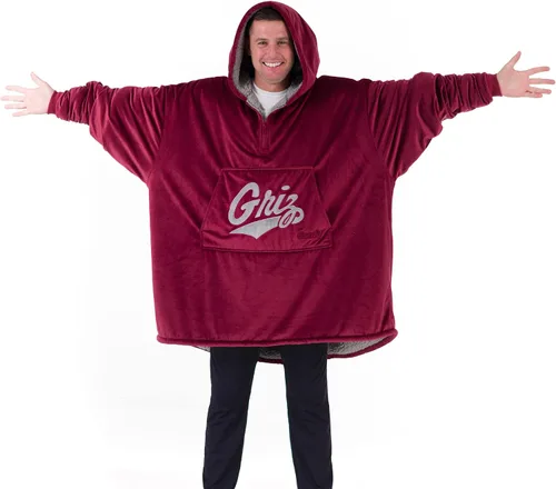 Miniatura 3 de THE COMFY - Manta portátil original de sherpa y microfibra, viene en tamaño extragrande, con cremallera de un cuarto, de talla única, y vista