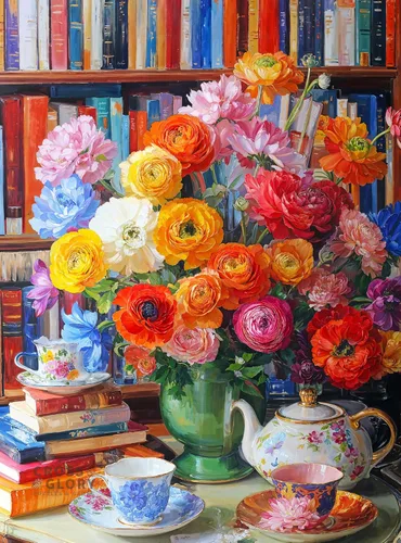 Miniatura 10 de Cross & Glory - Rompecabezas de 1000 piezas para adultos Panorama de amapolas: elegancia naranja Rompecabezas de 1000 piezas para adultos
