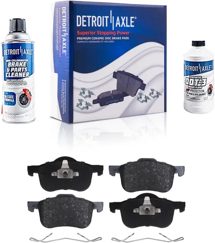 Miniatura 34 de Detroit Axle - Pastillas de Freno Delantero para Mercedes- Benz C230 C250 C300 SLK250, Pastillas de Freno Cerámica w/Reemplazo de Hardware