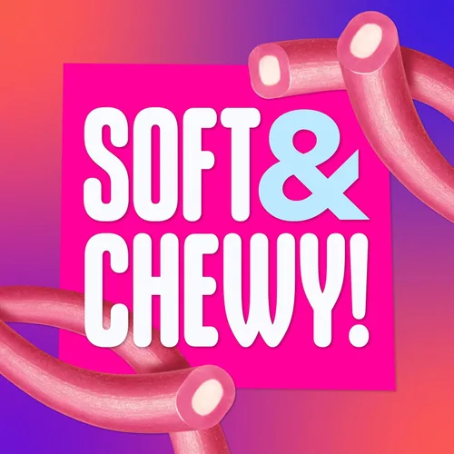 Miniatura 4 de SweeTARTS Soft & Chewy Ropes Candy, sabor a fresa picante, bolsa de 9 onzas
