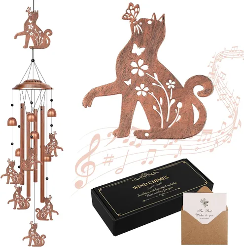 Miniatura 11 de YHmall Campanillas de viento cardenales para exteriores, regalos cardenales para mujeres, tonos relajantes, campanillas de viento conmemorativas
