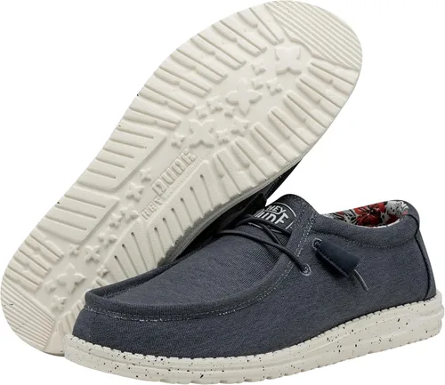 Miniatura 3 de Hey Dude Wally Stretch - Mocasines para hombre, cómodos y ligeros