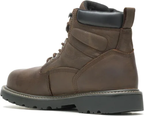 Miniatura 3 de Wolverine Floorhand Botas de trabajo impermeables con punta de acero de 6 pulgadas Marrón oscuro