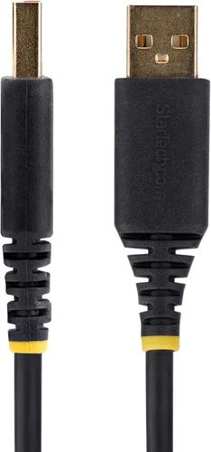 Miniatura 4 de StarTech Cable adaptador USB a serie de 1 pie (11.8 in), retención COM, FTDI, USB-A a DB9 RS232, indicadores LED, tuercas de tornillos DB9