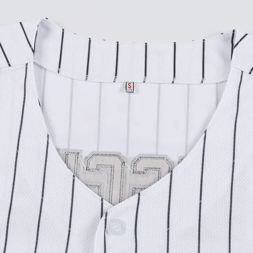 Miniatura 4 de Traje de los años 90 para hombre, unisex Badboy #10 Hip Hop Party Loose Baseball Jersey Shirt Ropa Mujer