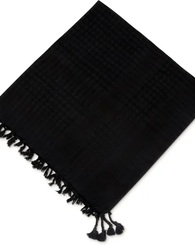 Miniatura 70 de LOVARZI Shemagh Cottons Arab Keffiyeh - Bufanda militar táctica para cabeza y cuello