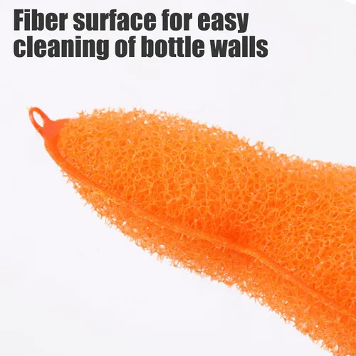 Miniatura 3 de 3 esponjas de limpieza de botellas en forma de frijoles, esponja limpiadora de botellas de agua Magic Beans con bolas de cerámica, esponjas