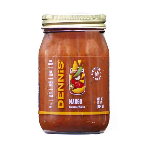 Miniatura 14 de Dennis' Gourmet - Salsa de frijoles negros y maíz totalmente natural Esta salsa fresca y abundante para restaurante es baja en azúcar, baja