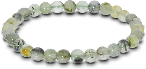Miniatura 316 de Gem Avenue Handmade Round Bead Stretch Bracelet Unisex Natural Stone Beaded Jewelry for Men & Women, Elastic Wristband for Daily Wear
