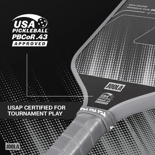 Miniatura 7 de JOOLA Ben Johns CAS 16mm Carbon Fiber Pickleball Paddle - CAS Surface Tech - Control & Power Paddle - USAP Approved - Aero Curve - Feel-Tec Pure