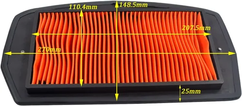Miniatura 3 de AHL 5VX-14451-00 Filtro de aire compatible con Yamaha FZ600SS FZ6 2004, FZ6-N FZ6 (desnudo) 2004-2007, FZ6-NA FZ6 (desnudo, ABS) 2007, FZ6-NAHG