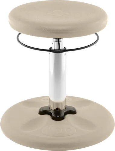 Miniatura 21 de Kore - Silla de altura ajustable, asiento activo para niños, adolescentes: Mejor que una pelota de equilibrio, asientos flexibles para aula. Verde