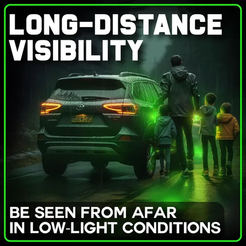 Miniatura 4 de PartySticks - Barras de luz verdes de emergencia (15,24 cm, 25 unidades) de grado militar con duración de 12 horas, barras tácticas de luz a granel