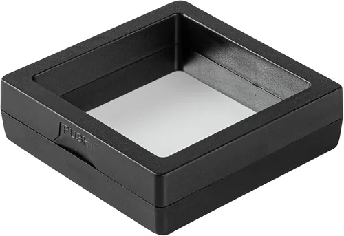 Miniatura 17 de Restaurantware Display Tek - Vitrinas flotantes de 2.8 x 2.8 pulgadas, 10 carcasas de exhibición de marco, se venden por separado, vitrinas