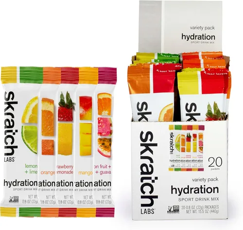 Miniatura 15 de Skratch Labs Paquetes de hidratación – Mezcla de bebida de hidratación, lima limón (20 unidades) – Paquetes de electrolitos en polvo desarrollados