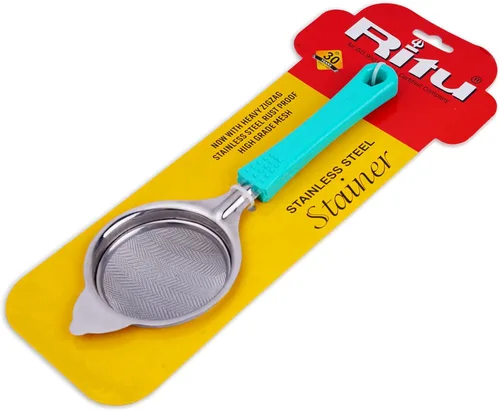 Miniatura 6 de Coladores de malla fina de acero inoxidable para cocina, colador con asa, tamices de metal para alimentos, arroz, aceite, fideos, frutas, verduras