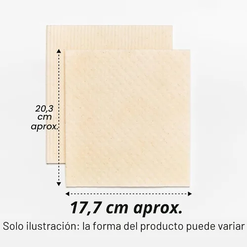 Miniatura 9 de Paños de esponja de celulosa sueca para platos, paquete de 10 paños de limpieza ecológicos, sin olor, reutilizables, para cocina, absorbente