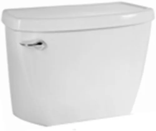 American Standard 4142.100.020 Asistencia de presión 1.1 gpf/4.2 Lpf - Maneta de viaje para la izquierda, tanque de inodoro EverClean, color blanco