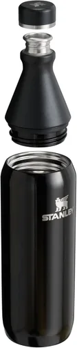 Miniatura 2 de Stanley All Day - Botella delgada de 20 onzas, tapa giratoria con sello a prueba de fugas, diseño delgado para viajes y gimnasio, acero inoxidable