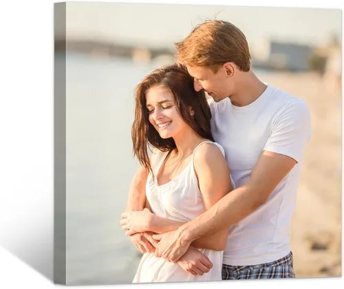 Miniatura 8 de HomeLifairy Impresiones en lienzo personalizadas con tus fotos, impresiones de lienzo personalizadas enmarcadas para bodas, decoración del hogar