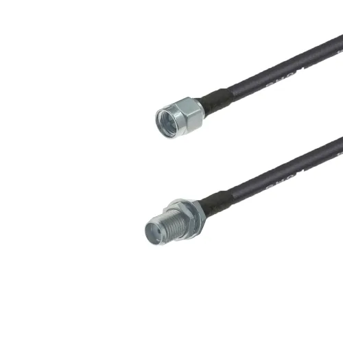 Miniatura 2 de SMA macho a SMA mamparo hembra niquelado coaxial RG174 Cable de 10 pies para equipo SDR Antena Jamón Radio, 3G 4G LTE SMA macho a SMA hembra 3M