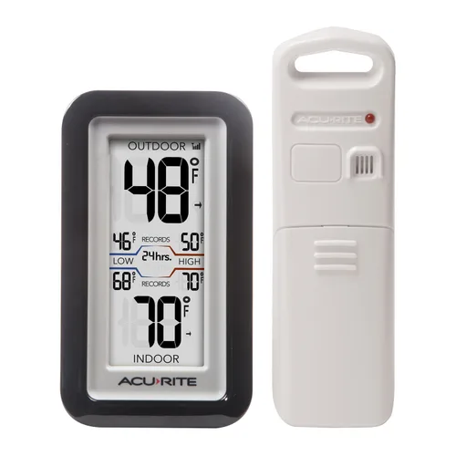 Miniatura 6 de AcuRite 0 termómetro digital con temperatura exterior e
